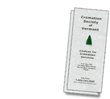 download our brochure to learn more about cremations in the state of vermont